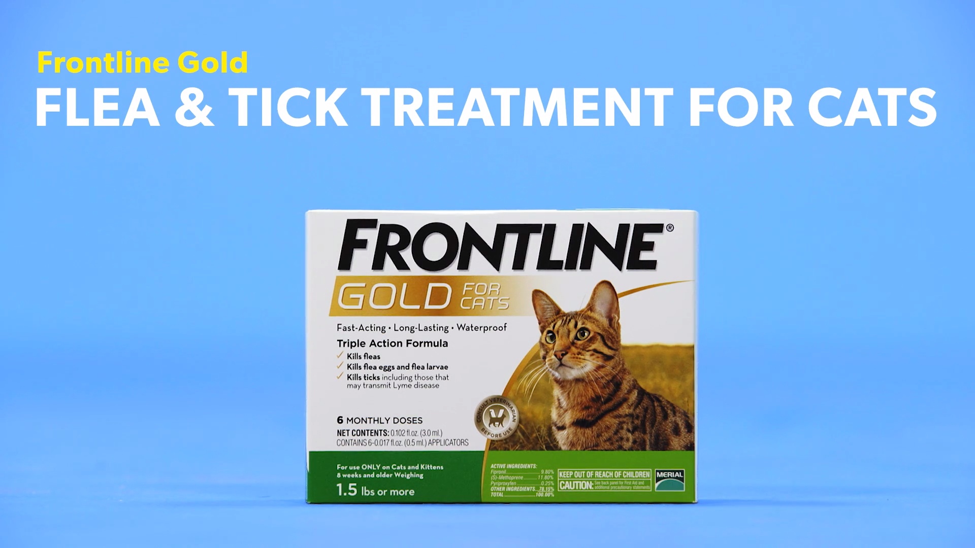 frontline gold chewy